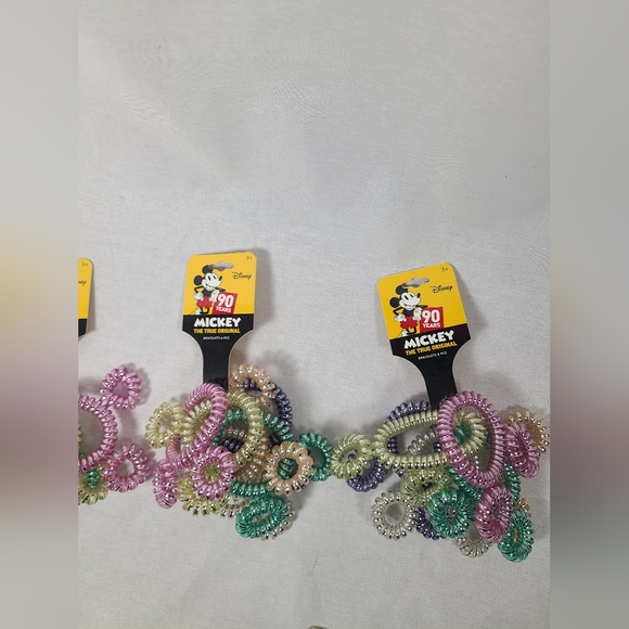 MICKEY, the true original 90 years bracelet Or Hair Elastic Lot Of 3 Packs 18PCS - Picture 4 of 4